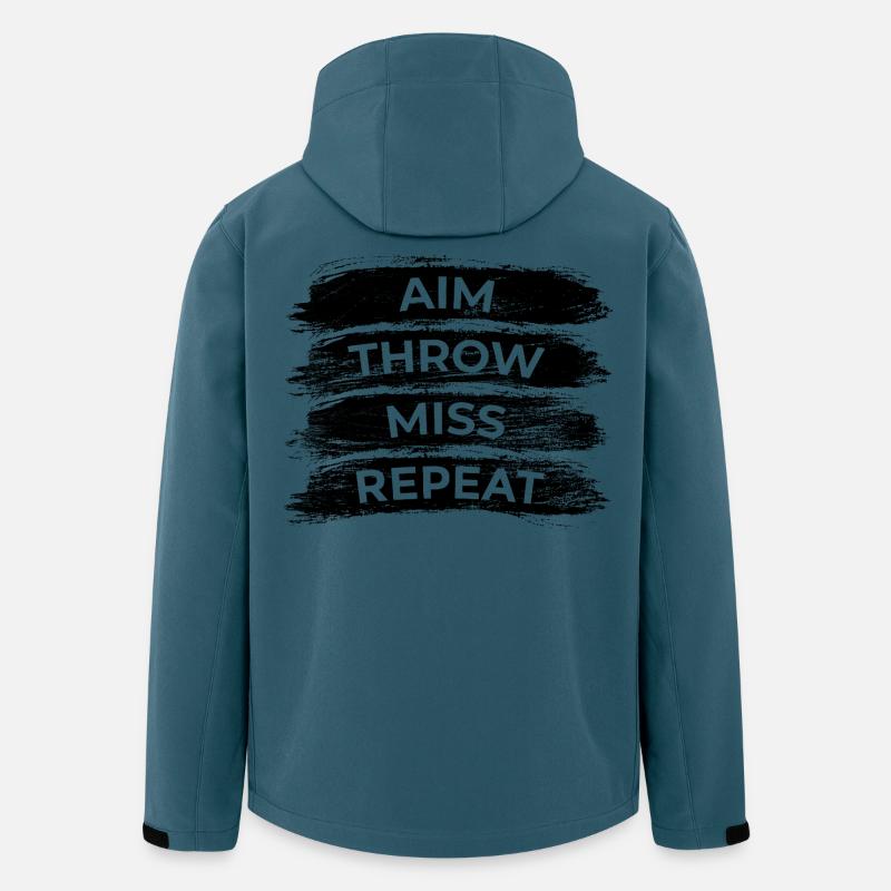 Darts Routine - Men’s Recycled Softshell Jacket by Stanley/Stella - stargazer