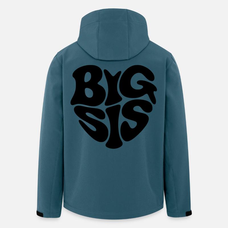 Big Sis - Recycelte Männer Softshell-Jacke von Stanley/Stella - Dunkles Petrol