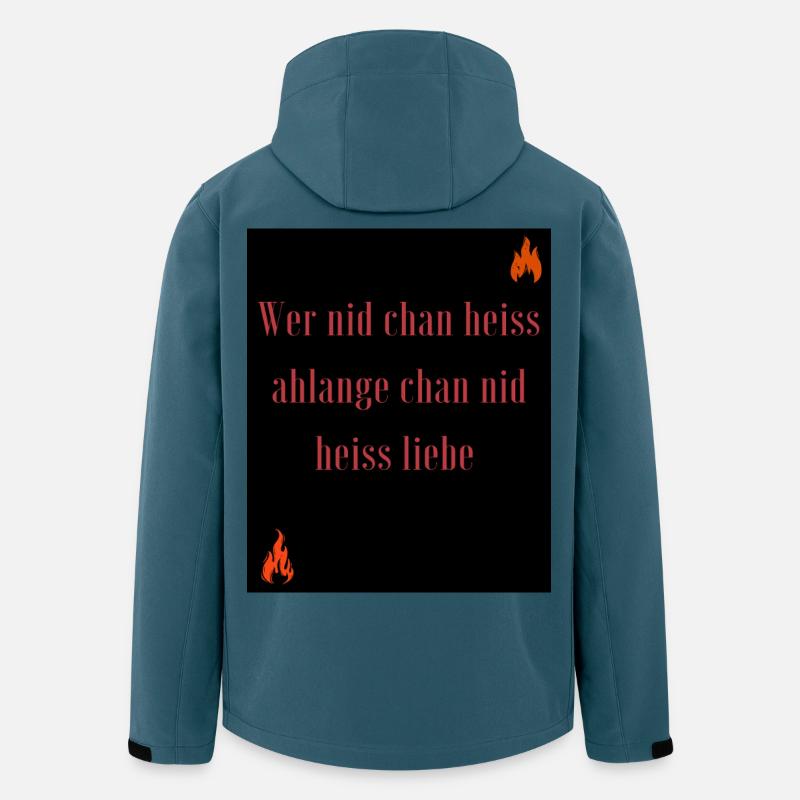 Chilli for life  - Recycelte Männer Softshell-Jacke von Stanley/Stella - Dunkles Petrol