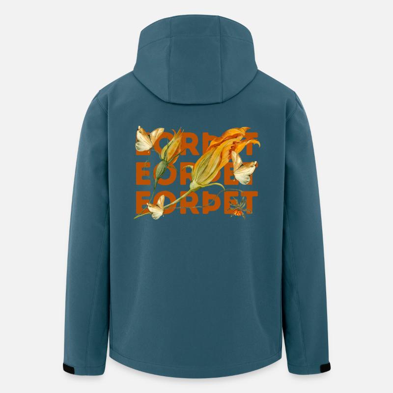 Uralte Erde - Recycelte Männer Softshell-Jacke von Stanley/Stella - Dunkles Petrol