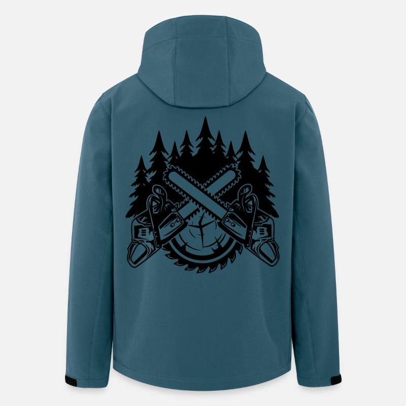 Chainsaws - Men’s Recycled Softshell Jacket by Stanley/Stella - stargazer