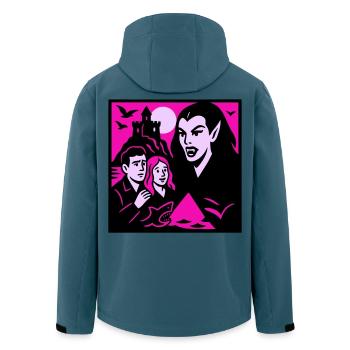 Vampire Countess - Men’s Recycled Softshell Jacket by Stanley/Stella - stargazer - Back - AI Model Male 185 light (185cm)