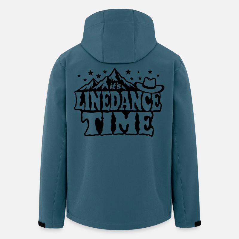It's linedance time, Linedancing, Country USA - Men’s Recycled Softshell Jacket by Stanley/Stella - stargazer