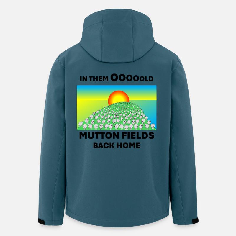 Mutton fields back home - Men’s Recycled Softshell Jacket by Stanley/Stella - stargazer