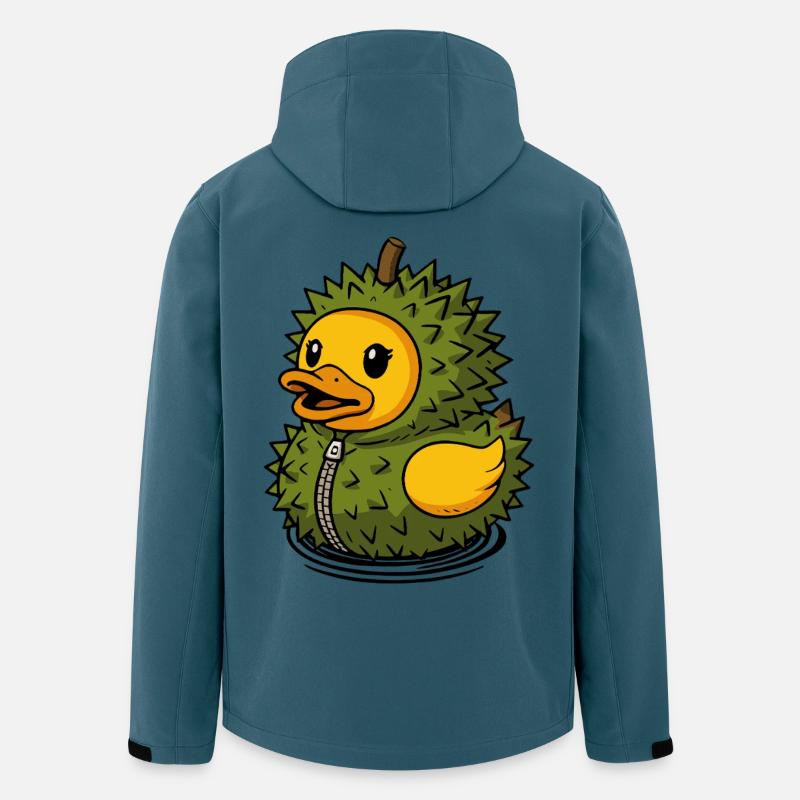 Durian Durian Fruit Duck Rubber Duck Squeaking Duck - Men’s Recycled Softshell Jacket by Stanley/Stella - stargazer