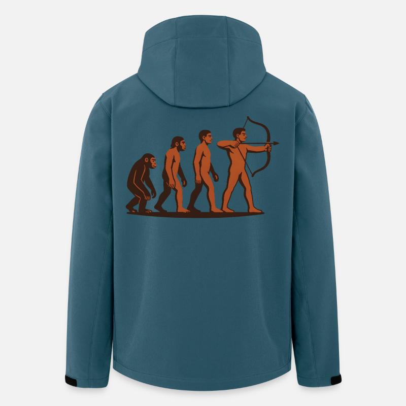 Evolution Archery Bow Target Archer - Men’s Recycled Softshell Jacket by Stanley/Stella - stargazer