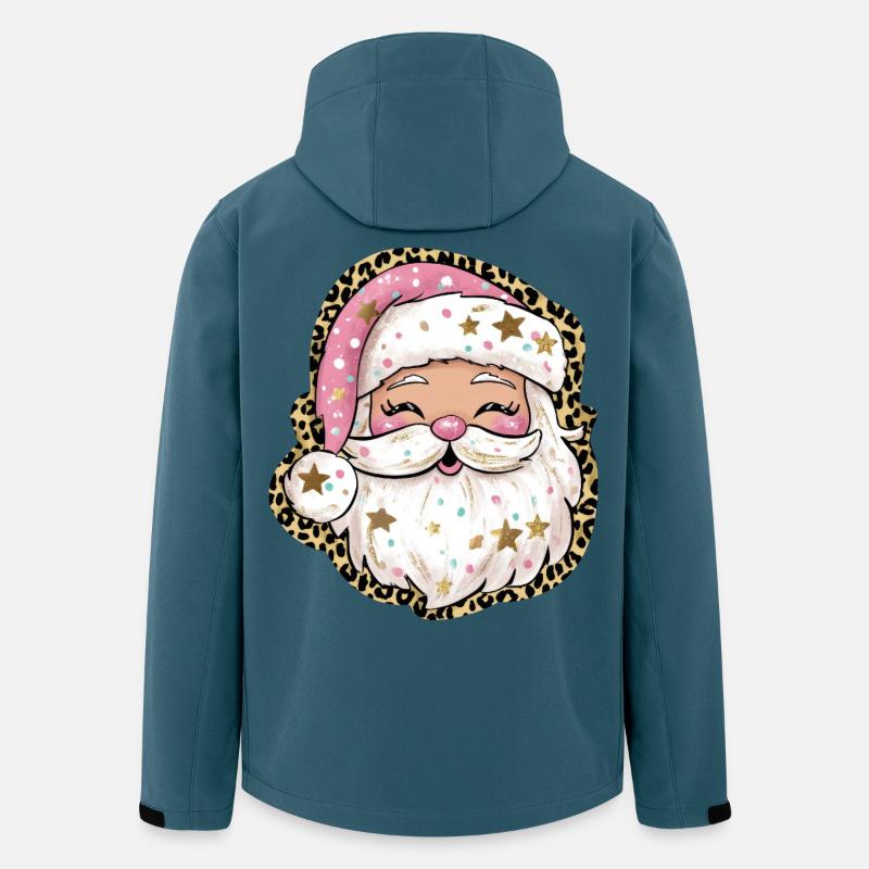 Santa Claus - Recycelte Männer Softshell-Jacke von Stanley/Stella - Dunkles Petrol