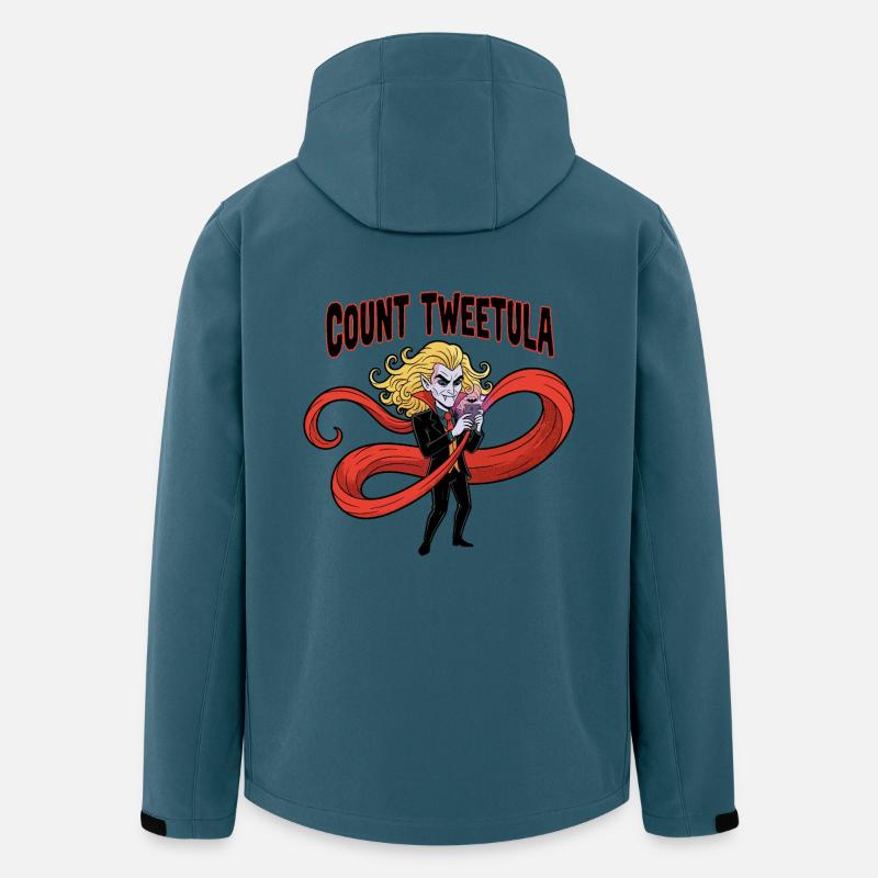 Vampir Twisted Meme Design - Recycelte Männer Softshell-Jacke von Stanley/Stella - Dunkles Petrol