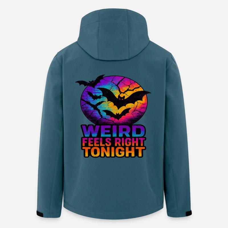 Weirdcore Halloween - Recycelte Männer Softshell-Jacke von Stanley/Stella - Dunkles Petrol