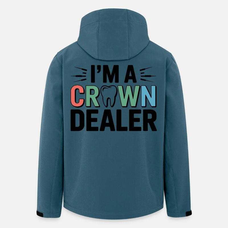  Dental Lab Technician Tools Design  - Men’s Recycled Softshell Jacket by Stanley/Stella - stargazer