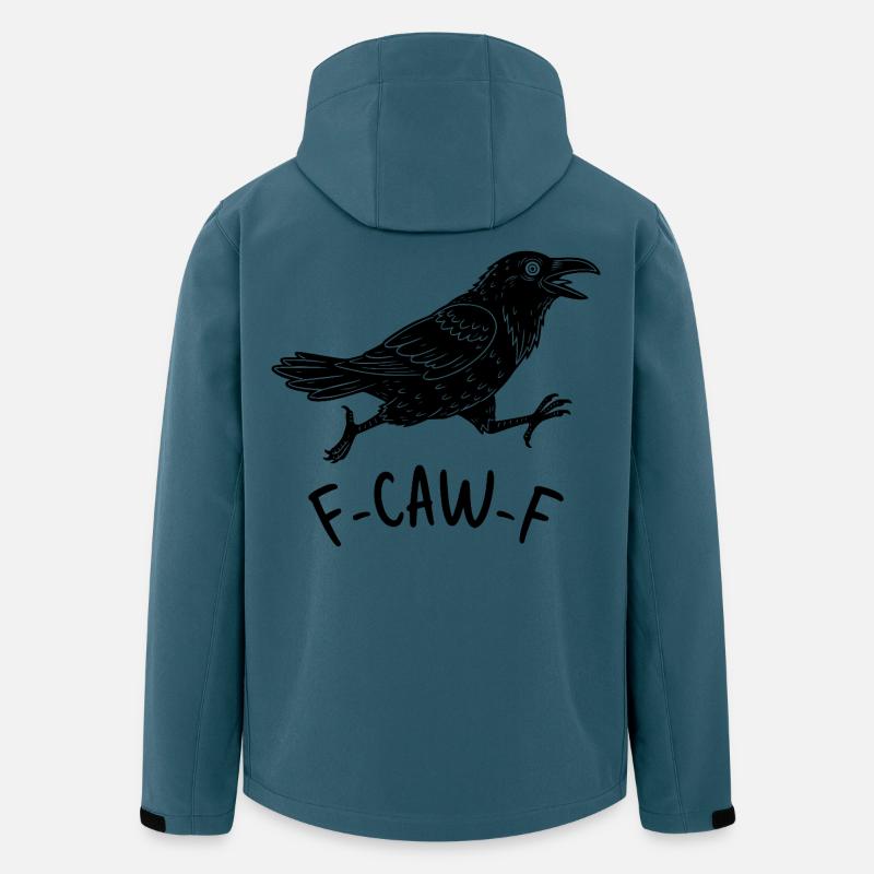 F-CAW-F Rabe - Recycelte Männer Softshell-Jacke von Stanley/Stella - Dunkles Petrol