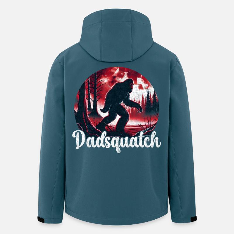 DadSquatch Forest Legend - Men’s Recycled Softshell Jacket by Stanley/Stella - stargazer