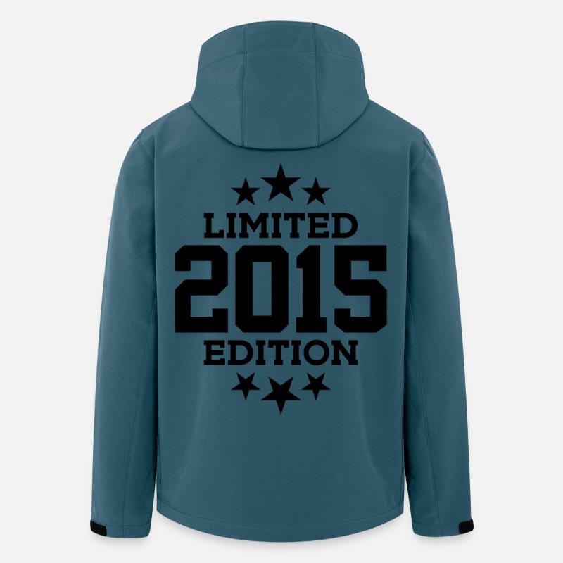 ÉDITION LIMITÉE 2015 11E ANNIVERSAIRE - Veste softshell homme en polyester recyclé Stanley/Stella - bleu pétrole foncé
