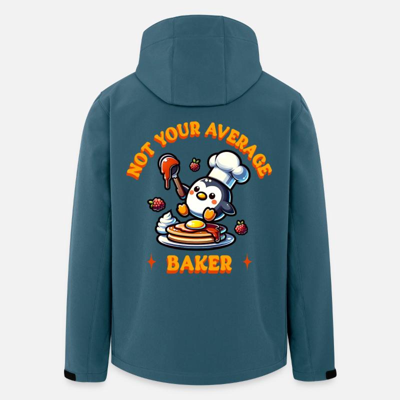 Waffelduft Süßes Design für Genießer - Recycelte Männer Softshell-Jacke von Stanley/Stella - Dunkles Petrol