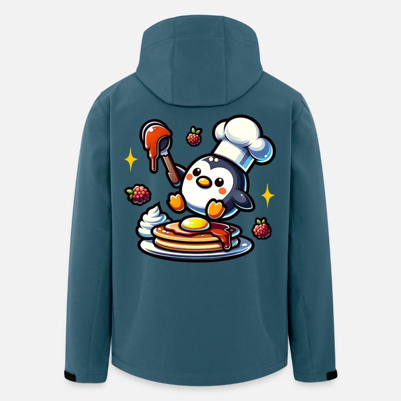 Waffeleisen Fan Waffelbäcker Outfit - Recycelte Männer Softshell-Jacke von Stanley/Stella - Dunkles Petrol