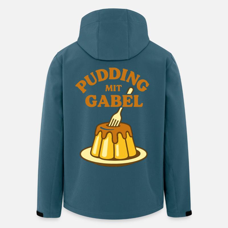 Pudding with fork - Men’s Recycled Softshell Jacket by Stanley/Stella - stargazer