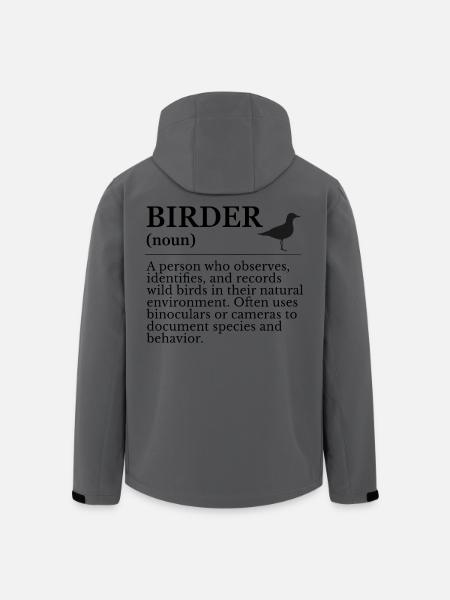 Birder Definition - Birdwatchers - Men’s Recycled Softshell Jacket by Stanley/Stella - stargazer