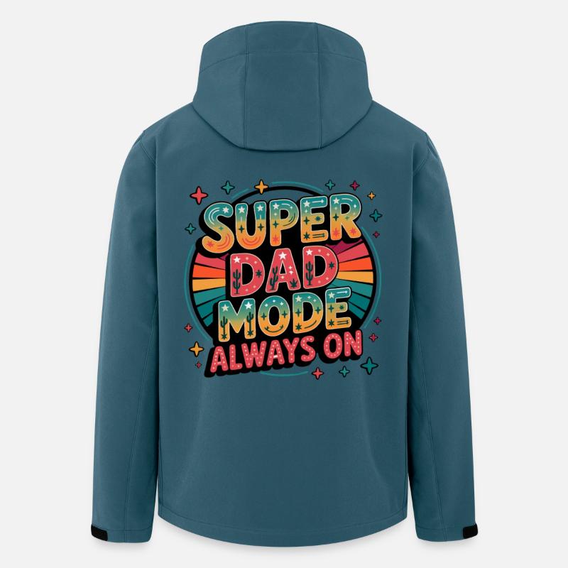 Father Mode Always On - Men’s Recycled Softshell Jacket by Stanley/Stella - stargazer