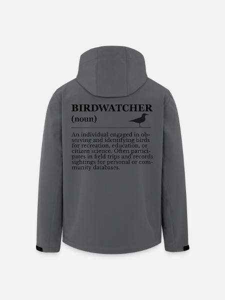 Birdwatcher Definition - Birdwatching - Men’s Recycled Softshell Jacket by Stanley/Stella - stargazer