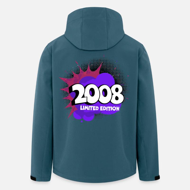 2008 Limitierte Edition 18. volljährig volljährige - Recycelte Männer Softshell-Jacke von Stanley/Stella - Dunkles Petrol