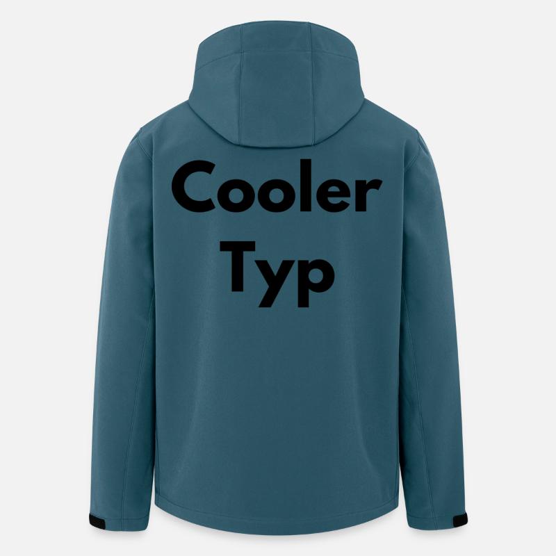 COOLER TYP - Recycelte Männer Softshell-Jacke von Stanley/Stella - Dunkles Petrol