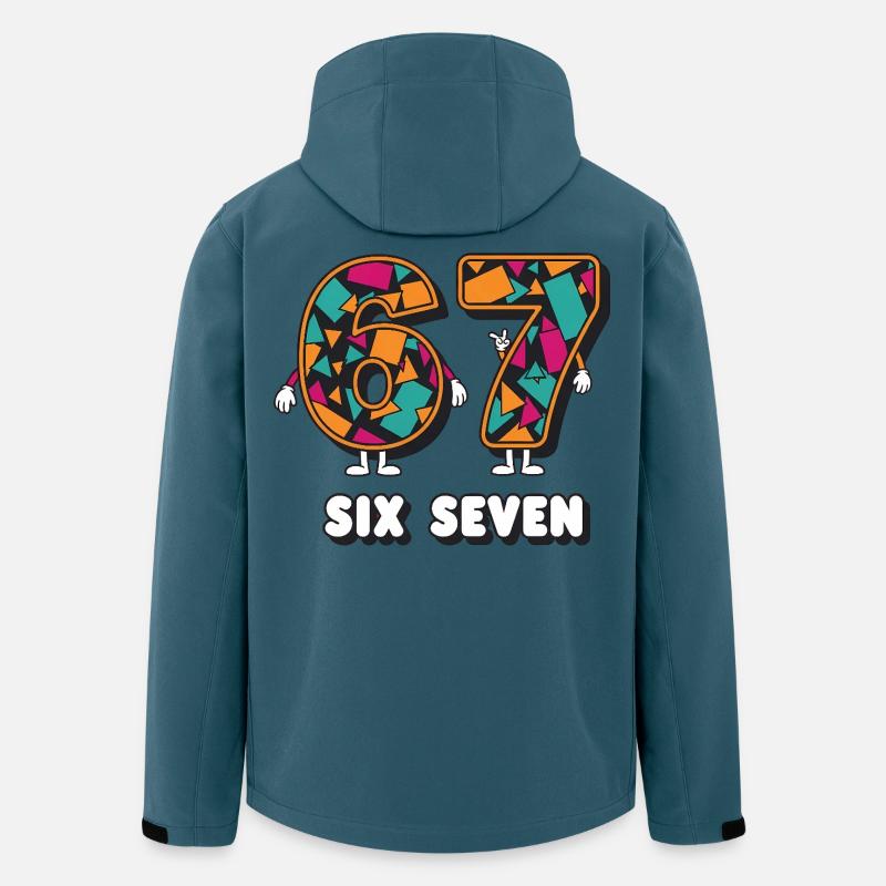 6 7 Confettis Carnaval Carnaval - Veste softshell homme en polyester recyclé Stanley/Stella - bleu pétrole foncé