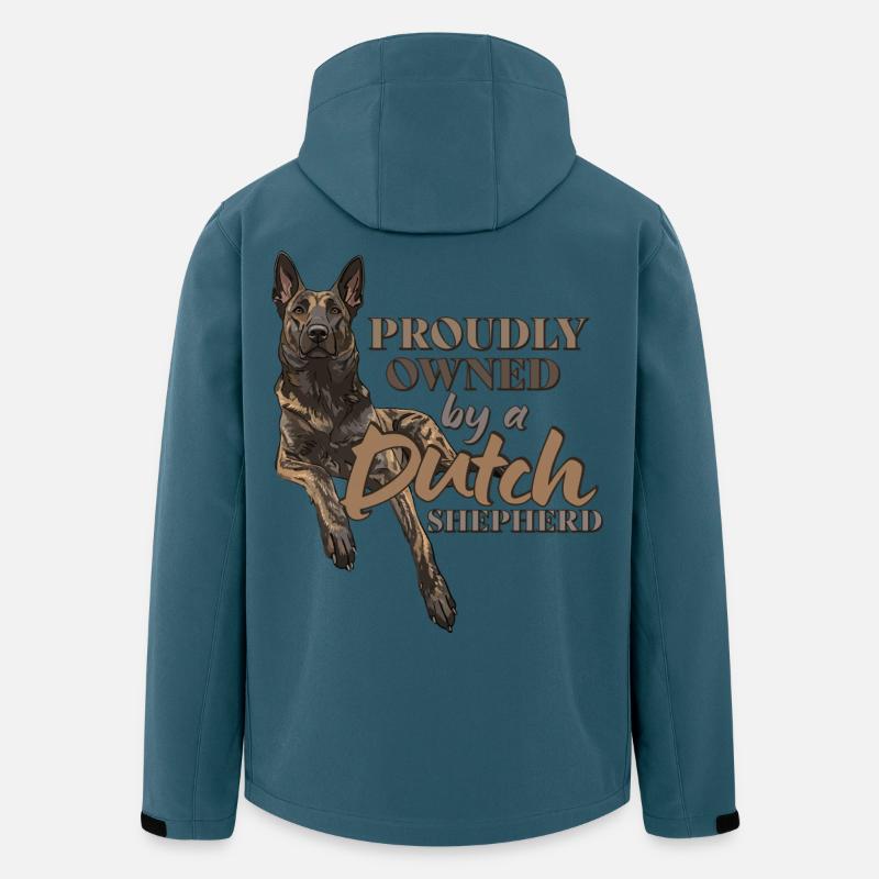 Dutch Shepherd - Dutchie  - Men’s Recycled Softshell Jacket by Stanley/Stella - stargazer