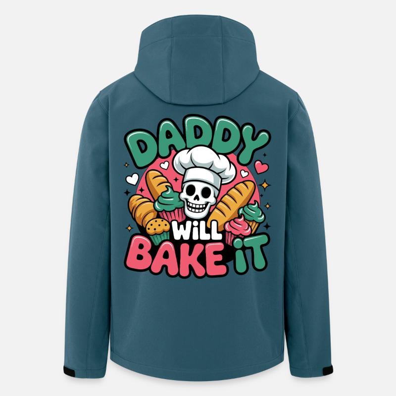 Daddy Will Bake It - Men’s Recycled Softshell Jacket by Stanley/Stella - stargazer