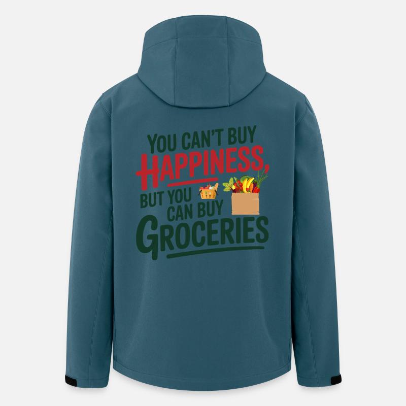 Ernährungsnerd und stolzer Ernährungsberater - Recycelte Männer Softshell-Jacke von Stanley/Stella - Dunkles Petrol