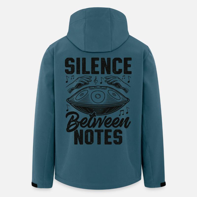 Silence Between Notes - Men’s Recycled Softshell Jacket by Stanley/Stella - stargazer