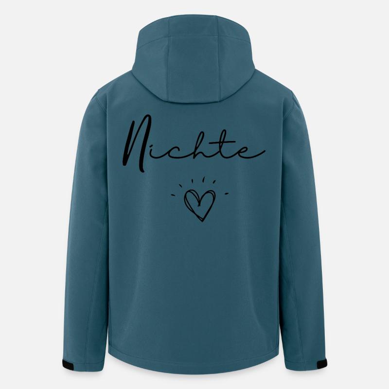 nichte - Recycelte Männer Softshell-Jacke Discoverer von Stanley/Stella - Dunkles Petrol