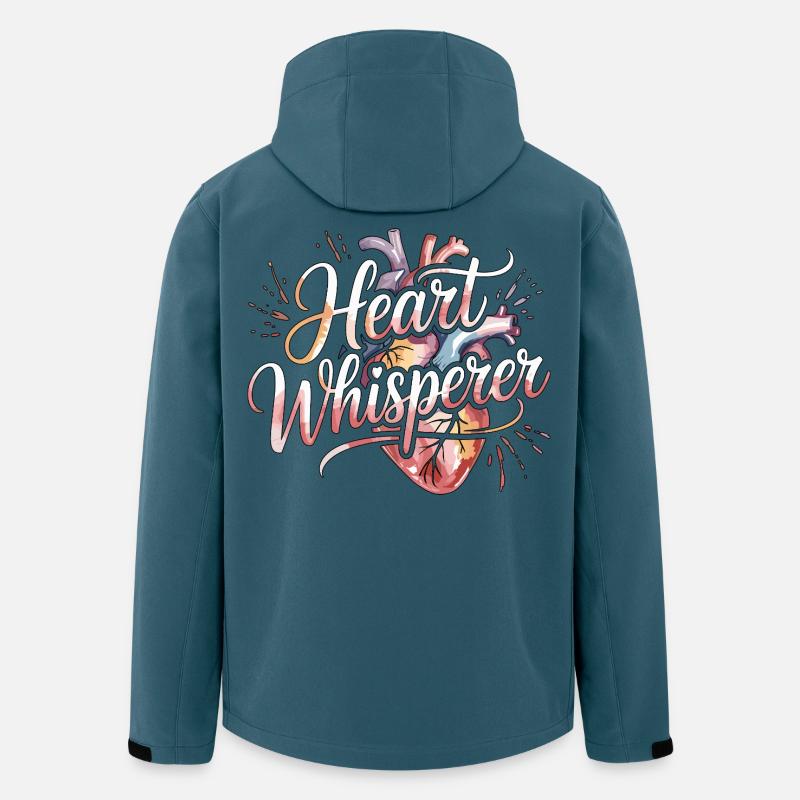 Cardiac Tech Heart Whisperer Pacemaker Technician - Recycelte Männer Softshell-Jacke von Stanley/Stella - Dunkles Petrol