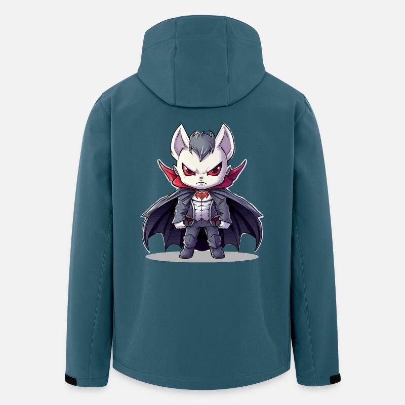 Chibi vampire in suit with cape - Men’s Recycled Softshell Jacket by Stanley/Stella - stargazer