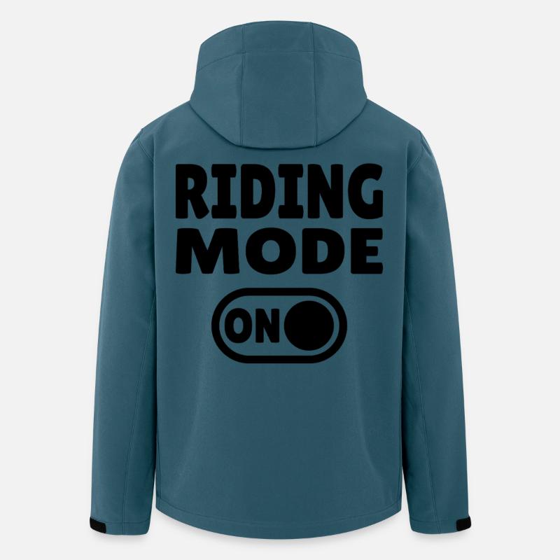Riding Mode ON – Equestrian Sport - Men’s Recycled Softshell Jacket by Stanley/Stella - stargazer
