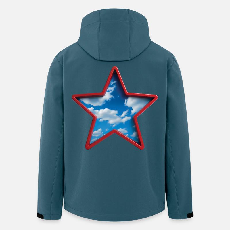 RÊVEOLUTION - Bellegique - Recycelte Männer Softshell-Jacke von Stanley/Stella - Dunkles Petrol