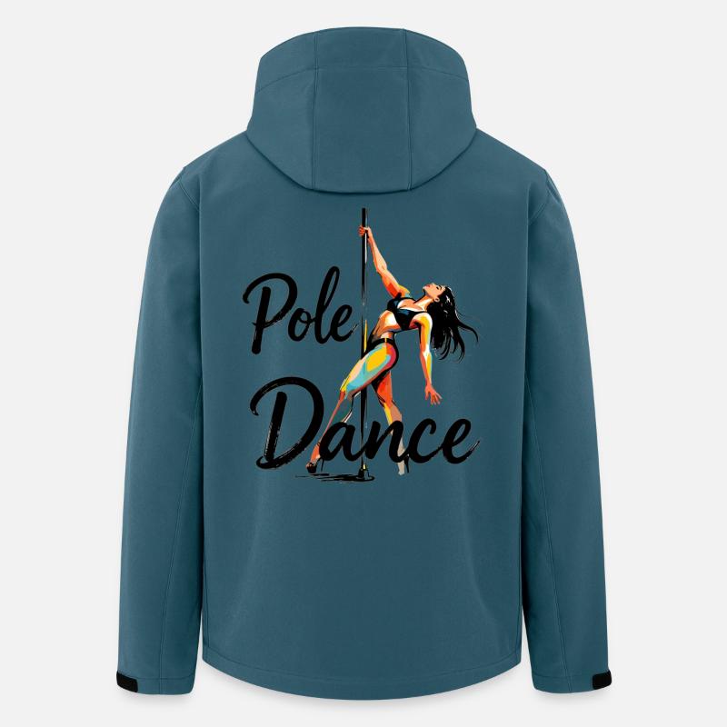 Pole Dance Pole Dancer Aesthetic Gift - Men’s Recycled Softshell Jacket by Stanley/Stella - stargazer