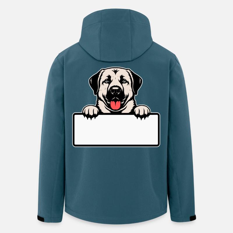 Kangal with shield to personalize - Men’s Recycled Softshell Jacket by Stanley/Stella - stargazer