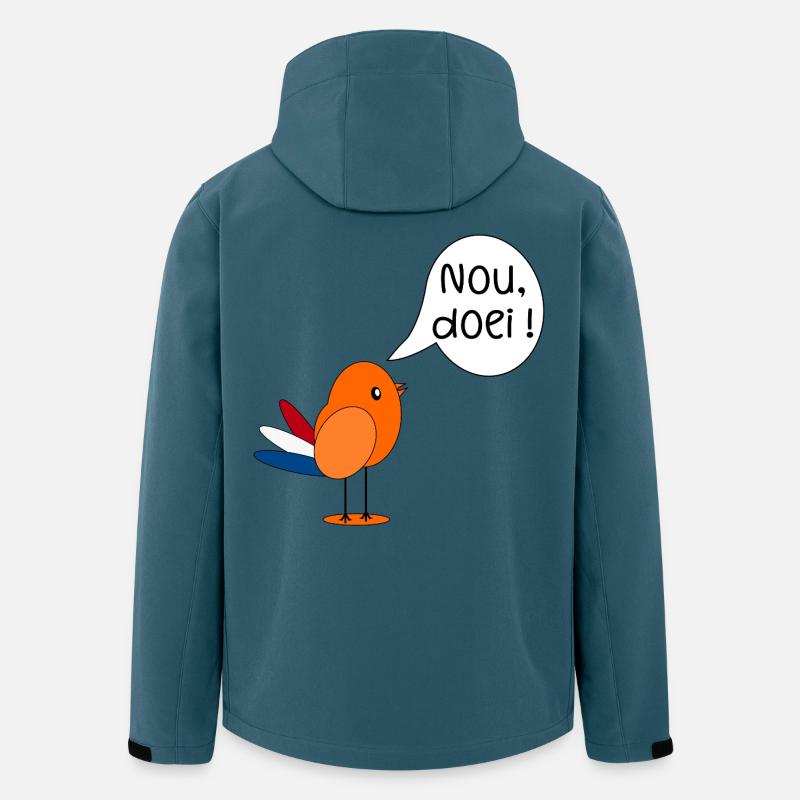 Na dann, tschüss - Recycelte Männer Softshell-Jacke von Stanley/Stella - Dunkles Petrol