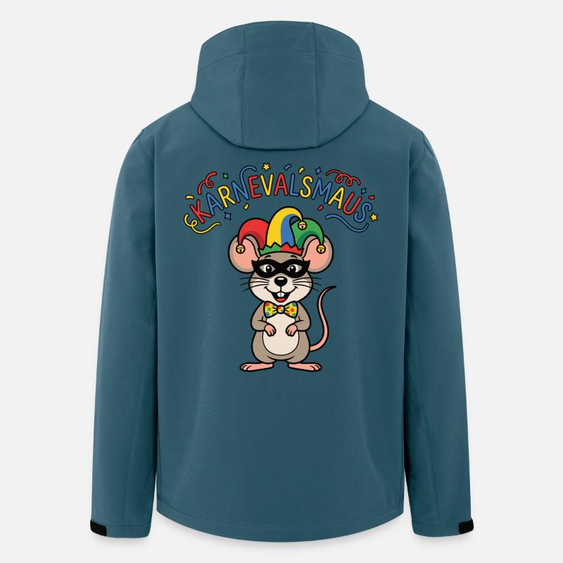 Carnival Mouse Cologne Carnival Mouse - Men’s Recycled Softshell Jacket by Stanley/Stella - stargazer