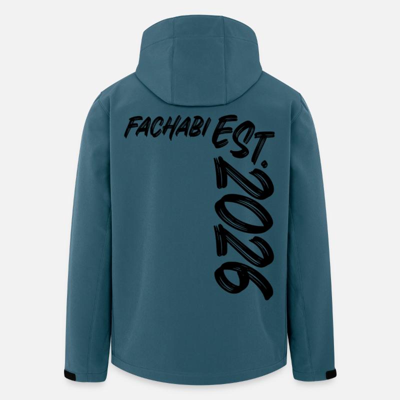 Fachabi 2026 - Recycelte Männer Softshell-Jacke von Stanley/Stella - Dunkles Petrol
