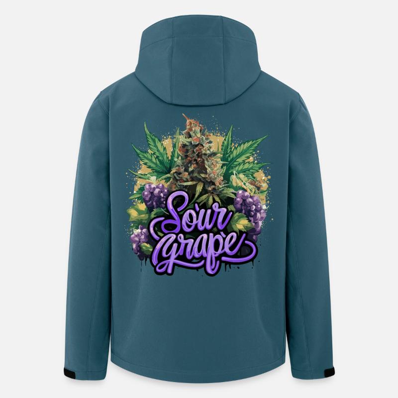 Sour Grape - Men’s Recycled Softshell Jacket by Stanley/Stella - stargazer