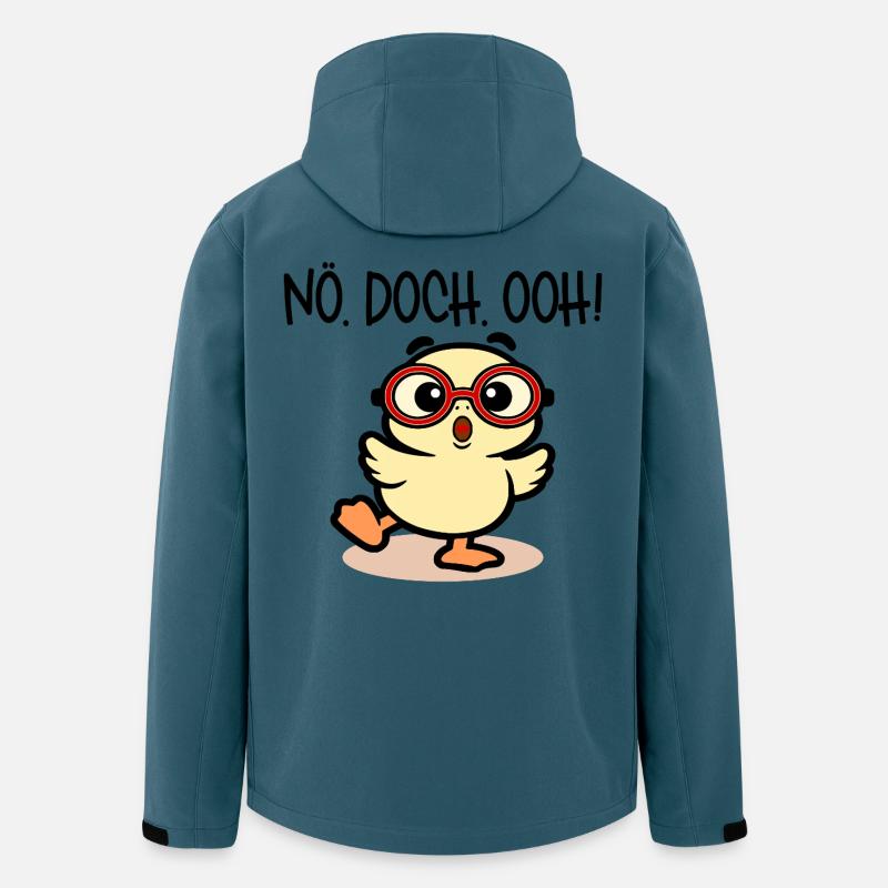 Kindergartenkind Kitakind Küken - Recycelte Männer Softshell-Jacke von Stanley/Stella - Dunkles Petrol