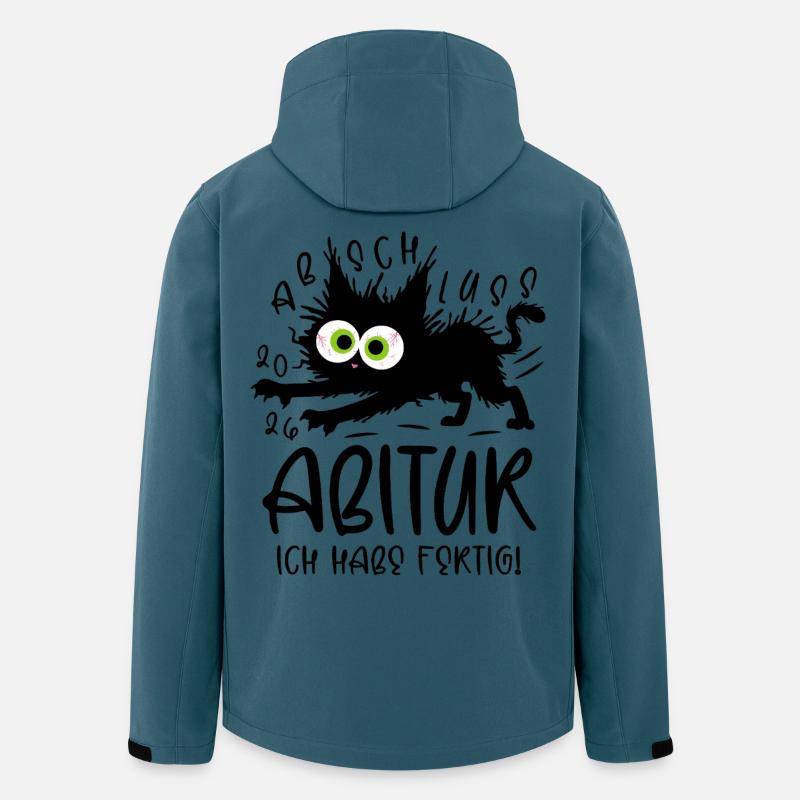 Abitur 2026 I'm done cat - Men’s Recycled Softshell Jacket by Stanley/Stella - stargazer