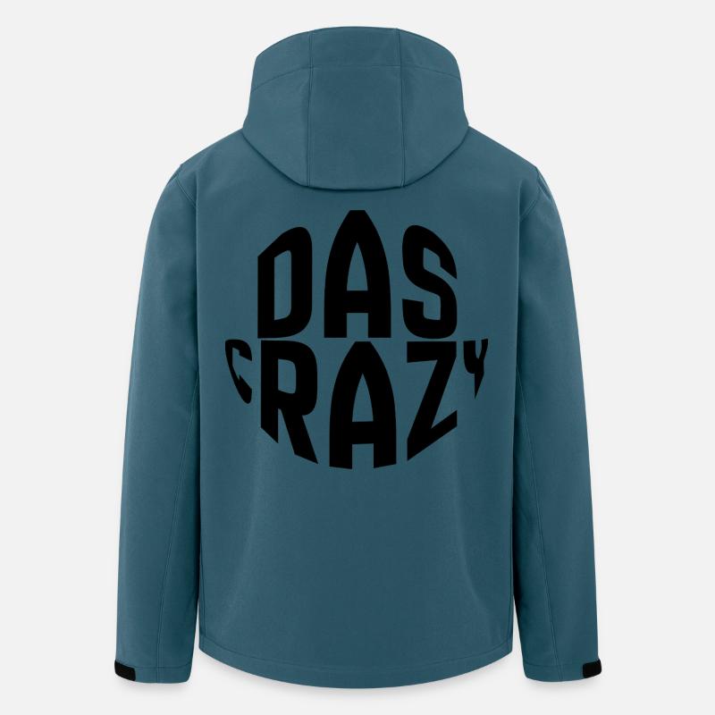 Das crazy!  - Recycelte Männer Softshell-Jacke von Stanley/Stella - Dunkles Petrol