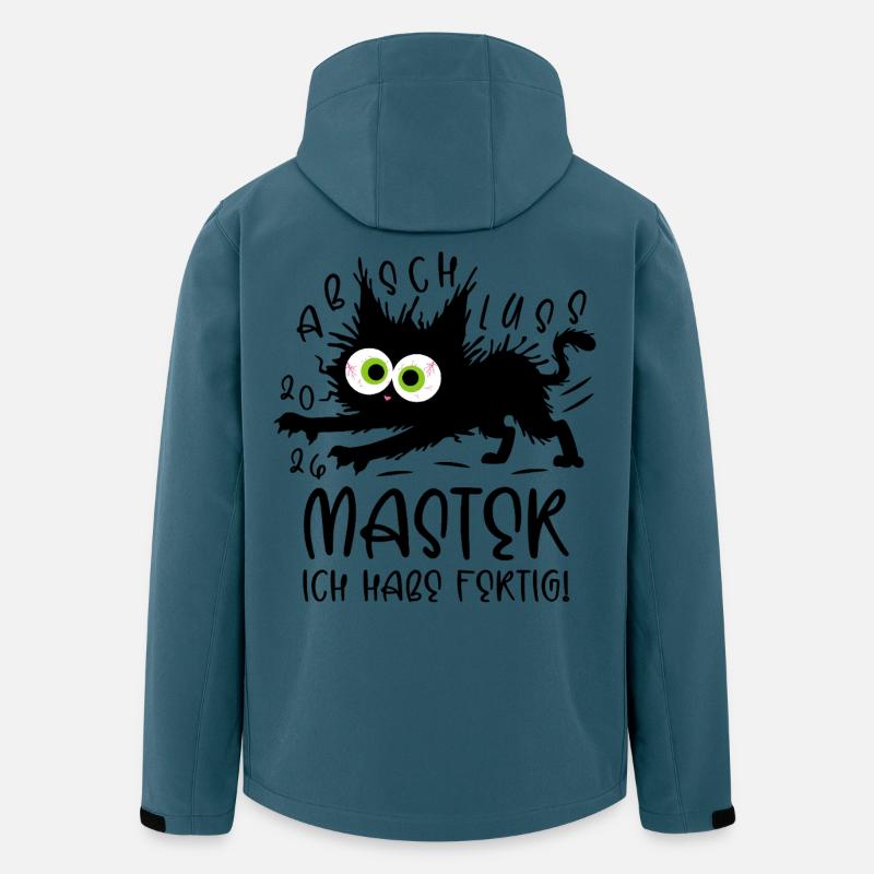 Master 2026 I'm done! - Cat - Men’s Recycled Softshell Jacket by Stanley/Stella - stargazer
