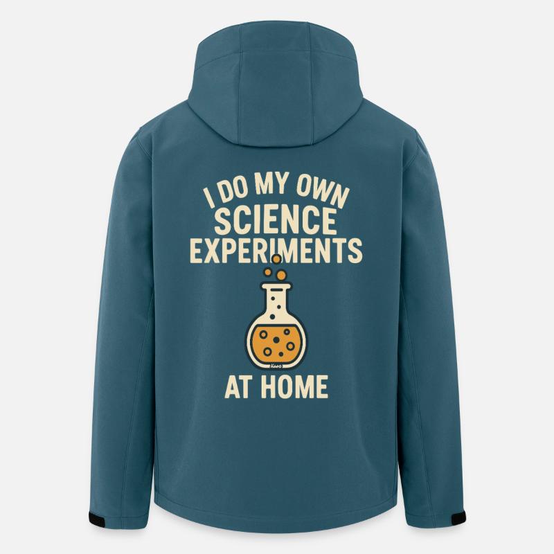 Self-contained science experiments at home - Men’s Recycled Softshell Jacket by Stanley/Stella - stargazer