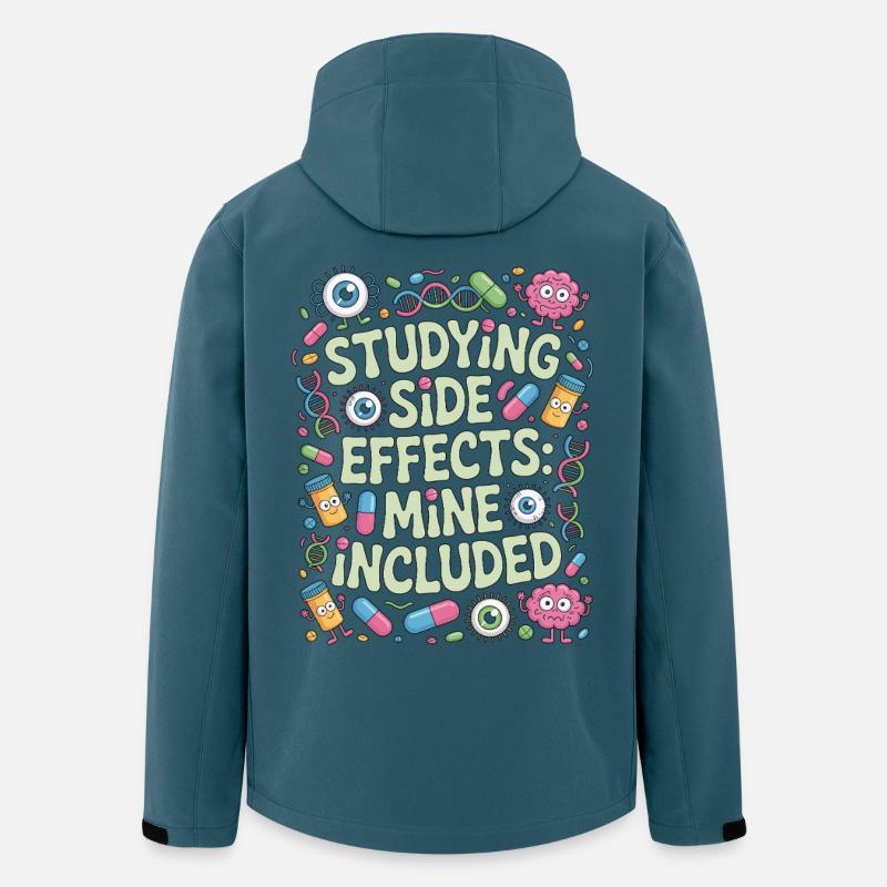 Pharmacist Student Studying Side Effects Science - Men’s Recycled Softshell Jacket by Stanley/Stella - stargazer