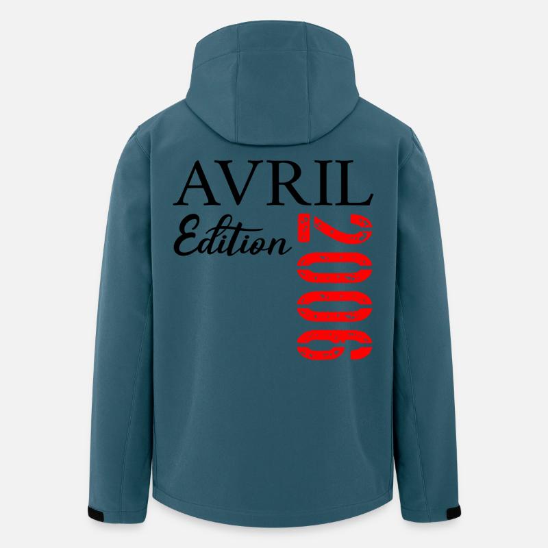 21e Anniversaire Avril 2006 - Recycelte Männer Softshell-Jacke von Stanley/Stella - Dunkles Petrol