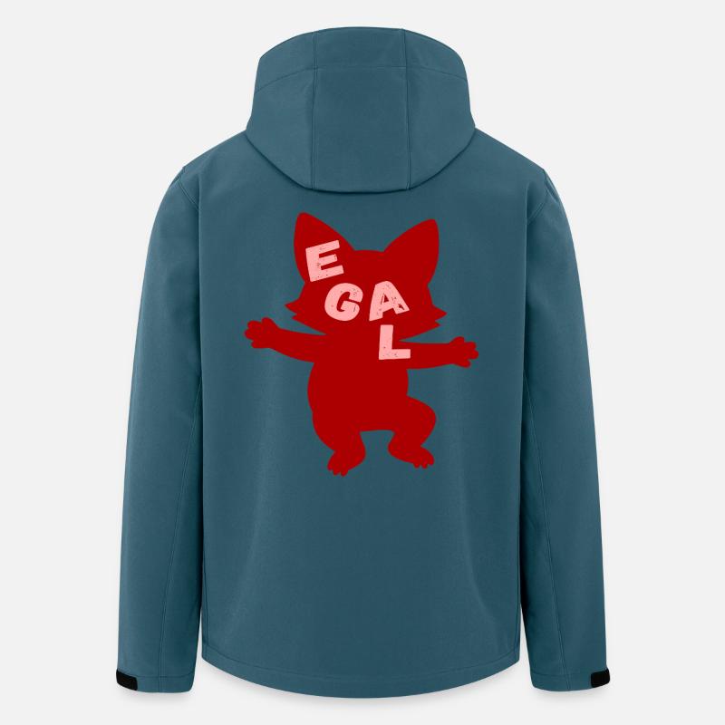 Fuchs Doesn't matter lightness - Men’s Recycled Softshell Jacket by Stanley/Stella - stargazer