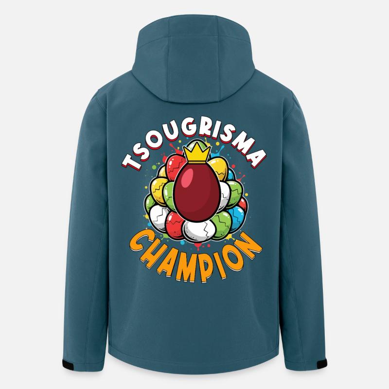 Tsougrisma-Champion Griechisch-Osterorthodoxe - Recycelte Männer Softshell-Jacke von Stanley/Stella - Dunkles Petrol